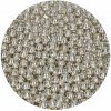 Cakesupplies Čokoládové perličky - Metalické strieborné 60g