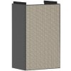 Hansgrohe Xevolos E - Umývadlová skrinka 58x34x25 cm, 1 dvierka, pánty vpravo, matná sivá/bronz 54171390