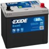 Autobatéria Exide Excell EB604 12V 60Ah 390A ATYPICKÉ PREVEDENIE