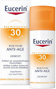 Eucerin Sun emulzie na opaľovanie proti vráskám SPF30 50 ml od 12,92 € -  Heureka.sk