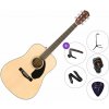 Fender CD-60S Dreadnought WN Deluxe Standard SET Natural Akustická gitara