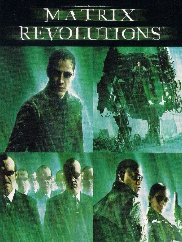 Matrix Revolutions DVD