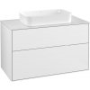 Villeroy & Boch Finion skrinka 100x50.1x60.3 cm závesná kúpeľňová skrinka pod umývadlo biela F23100GF