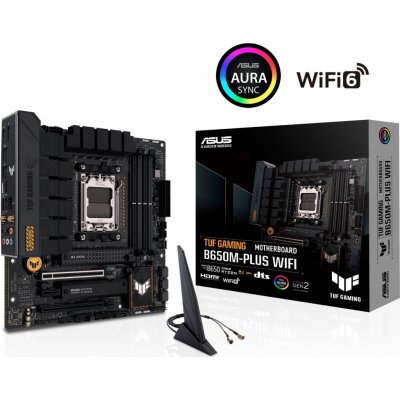 ASUS MB Sc AM5 TUF GAMING B650-PLUS WIFI, AMD B650, 4xDDR5, 1xDP, 1xHDMI, WI-FI
