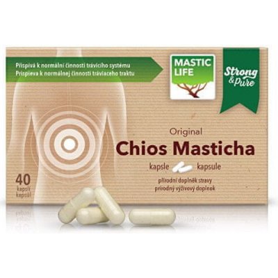 Mastic Life Chios Masticha Strong&Pure 40 kapsúl