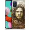 Silikonové pouzdro na mobil Samsung Galaxy A51 - Head Case - Hra o trůny - Jon Snow (Silikonový kryt, obal, pouzdro na mobilní telefon Samsung Galaxy A51 A515F Dual SIM s motivem Hra o trůny - Jon Sno