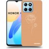 Picasee silikónový čierny obal pre Honor X6 - Peonies