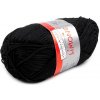 Bavlnená pletacia priadza Limone 50 g - (024) čierna