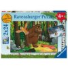 Ravensburger Kinderpuzzle 05227 - Der Waldspaziergang - 2x24 Teile Grüffelo Puzzle für Kinder ab 4 Jahren (Hra)