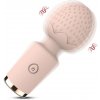 Sunfo Strawberry battery operated waterproof mini massager pink