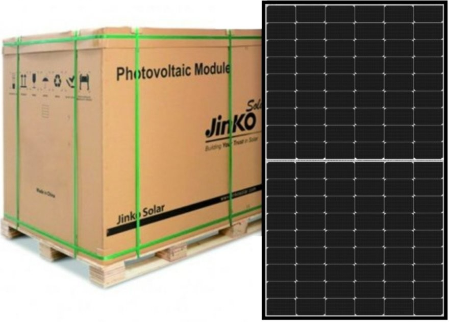 Jinko Solar Fotovoltaický panel 425W JKM425N-54HL4-V čierny rám paleta 36ks