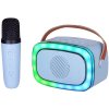 Trevi XR 8A01 +BT Miniparty Karaoke speaker modrý 3501074