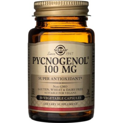 Solgar Pycnogenol 100 mg 30 rastlinných kapsúl