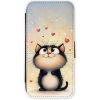 Knižkové puzdro Creative Case 51 Mačka – Samsung Galaxy A15 4G/5G