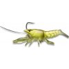 LIVETARGET - Gumová nástraha Live Craw Fines Bait Slow Sinking 11 g 63 mm Chartreuse Pumpkin