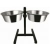 Stojan na misky (42 cm) + 2x misa 3,0 l/29 cm (6)