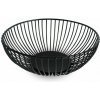 Kitchisimo drôtená misa na ovocie čierna 18cm