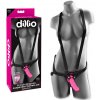 Dillio 6 Inch Strap-on Suspender Harness set dildo a postroj