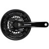 Shimano kľuky Tourney FC-TY501-L 170mm 42-34-24 zubov, čierne s krytom, v krabičke