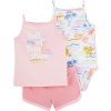 CARTER'S Set 3dielny body na ramienka, tielko, kraťasy Pink Sunshine dievča 18m