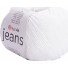 Yarn Art Jeans 01 White Pletacia priadza