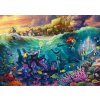 Schmidt - Puzzle Thomas Kinkade: Kinkade: kolekcia Disney Dreams - Uršula - 1000 dielov
