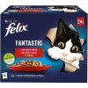 Felix Fantastic lahodný výber v želé s kuraťom hovädzím králikom a jahňacím 24 x 85 g