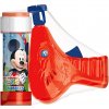 Bublifuková pištoľ Mickey Mouse + 60ml bublifuková náplň