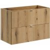 ArtCom Skrinka pod umývadlo NOVA Oak 82-80-2S | 80 cm