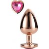Dream Toys Gleaming Love Plug Rose Gold Medium