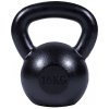 Gorilla Sports Liatinový kettle-bell 4-32 kg (čierny)