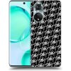 Picasee silikónový čierny obal pre Honor 50 5G - Separ - White On Black 2