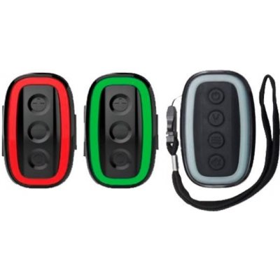 Dam Sada Topcu Alarm Set 2 + 1 Red Green