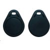 Elatec RFID Mifare čip, prívesok na kľúče, 13,56 MHz, čierny RFID-MF-KEY-BLACK
