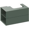 Ravak Lite - Umývadlová skrinka 80x45x43 cm, 2 zásuvky, Grey Green X000001876