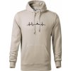 Ekg Jeseníky - Mikina pánska Cape s kapucňou - 5XL ( Ľadovo sivá )