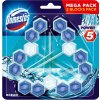 Domestos Power 5 Ocean tuhý WC Blok 3x55g