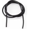 RUDDOG 12AWG/3,3qmm silikon kabel černý/1m