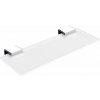 Nimco Polica do kúpeľne a sprchy 30 cm – sklo kov Kibo Ki-14091B-30-26