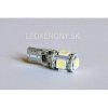 Led žiarovka T10 5smd can bus