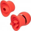 CalExotics French Kiss Suck & Play Interchangeable Set, prikladací vibrátor s vymeniteľnými nadstavcami 8,3 x 4,5 cm