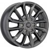 Alu disk MSW URBAN CROSS MSW 42 VAN 6.5x17, 6x130, 84.06, ET54 MATT DARK GREY