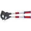 KNIPEX Nožnice KNIPEX so západkovým prevodom na Al a Cu vodiče a káble do priemeru 100 mm, , 9532100_