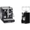 La Pavoni Cellini Classic, black + Eureka Mignon Bravo, CR black