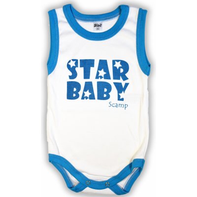 Tielkové body Star Baby modré
