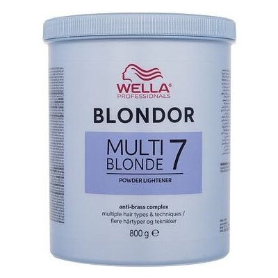 Wella Professionals Blondor Multi Blonde 7 práškový zesvětlovač vlasů 800 g pro ženy