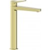 KFA Armatura | KFA Armatura 4522-712-31 - Umývadlová batéria + vypúšťací ventil MALAGA 30,3 cm kartáčované zlato | KF0204