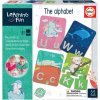 Náučná hra pre najmenších The Alphabet Educa Učíme sa abecedu s obrázkami 78 dielov