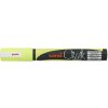 Kriedový popisovač, 1,8 2,5 mm, UNI PWE 5M, fluor žltý