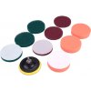 Extol Craft Sada čistiacich/leštiacich výsekov na vŕtačku 10 ks, priemer 100 mm, 3x3 druhy 904002